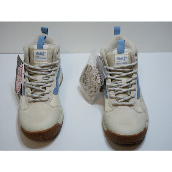 NEW VANS ULTRARANGE EXO HI MTE-1 SHOES WHITE BLUE MEN SIZE - 5.5 WOMAN SIZE - 7 - Picture 2 of 15